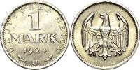 Kleinmünzen 1 Mark 1924 Fast prägefrisch 65,00 EUR  zzgl. 9,90 EUR Versand