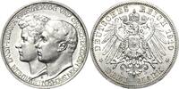 Sachsen-Weimar-Eisenach 3 Mark 1910 Wilhelm Ernst 1901-1918 Kl. Randfehl... 120,00 EUR  zzgl. 9,90 EUR Versand