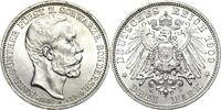 Schwarzburg-Sondershausen 3 Mark 1909 Karl Günther 1880-1909 Min. Randfe... 200,00 EUR  zzgl. 9,90 EUR Versand