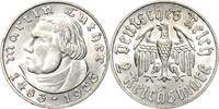  2 Reichsmark 1933 Kl. Kratzer, vorzüglich-Stempelglanz 50,00 EUR  zzgl. 9,90 EUR Versand
