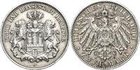 Hamburg 2 Mark 1904 Fast vorzüglich/vorzüglich 60,00 EUR  zzgl. 9,90 EUR Versand