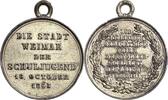 Weimar Versilberte Bronzemedaille -