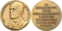 Drittes Reich Vergoldete Bronzemedaille -