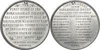 Großbritannien-Medaillen Zinnmedaille -
