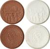 Porzellanmedaillen Braune Porzellanmedaille ohne Jahr (1922). - Medaille... 55,00 EUR  zzgl. 9,90 EUR Versand