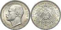 Hessen 3 Mark 1910 Ernst Ludwig 1892-1918 Fastvorz&uuml;glich/vorz&uuml;glich 150,00 EUR  zzgl. 9,90 EUR Versand