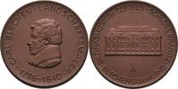 Porzellanmedaillen Braune Porzellanmedaille - Medaillen der Meißner Porzellanmanufaktur Cottbus -