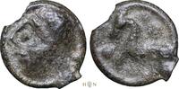 Celtic AE potin Southern Gaul, Senones or Remi, rare, -
