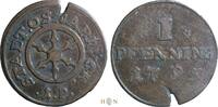 German States 1 Pfennig City of Osnabrück, -