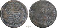 German States 1 Heller Duchy of Saxe-Gotha-Altenburg, Friedrich II (1691-1732), Gotha, -