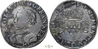 France teston 1565 AD Charles IX (1560-1574), Toulouse, VF 89,00 EUR Differenzbesteuert nach §25a UStG zzgl. 15,00 EUR Versand