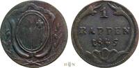 Rappen 1843 Switzerland City of Schwyz, EF
