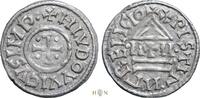 Carolingian Empire denier | denarius Louis 'le Pieux' (the Pious), as Emperor Louis I (814-840), very rare, -