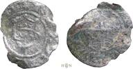 France Feodal obol Provence, Alphonse II d'Aragon (1164-1196), Marseille, rare, -