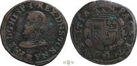 België liard des Etats | statenoord Heerlijkheid Doornik, Philips II (1555-1598), zeldzaam, -