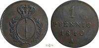 Germany 1 Pfennig Kingdom of Prussia, Friedrich Wilhelm III (1797-1840), -