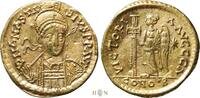 Byzantine Empire solidus 491-518 AD Anastasius I (491-518), Constantinople, VF a VF+