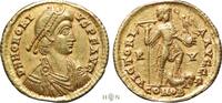 Roman Empire solidus 402-406 AD Honorius 393-423 AD, Ravenna, gVF