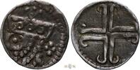 België maille | kleine denarius zilver | gewicht 0,42gr. | Ø 11mm. | stempelstand - uur -