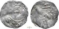 Nederland | Heilige Roomse Rijk penning | Pfennig Hendrik II, als koning (1002-1014), Tiel, -