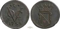 Nederland 1/2 duit Verenigde Oost-Indische Compagnie, Stad Utrecht, Utrecht, -