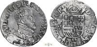 België 1/5 Philipsdaalder Hertogdom Brabant, Philips II (1555-1598), Antwerpen, -
