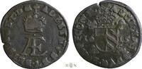 België dubbele penning Graafschap Vlaanderen, Albrecht en Isabella (1598-1621), Brugge, schaars, -