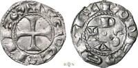 France denier Hugh II (1152-1208), Rodez (Languedoc), EF-
