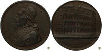 Kirchenstaat Medaille Pius VII - auf die Renovierung der Außenmauer des Kolosseums 1806 -