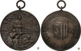 Deutsches Reich Medaille auf das 20. Deutsche Bundesschießen in Leipzig -