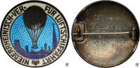 Deutsches Reich Medaille Anstecknadel des Niederrheinisch. Vereins für Luftschiffahrt -