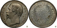 Frankreich Medaille Napoleon III. Französisch-sardische Allianz für die Unabhängigkeit Italiens -