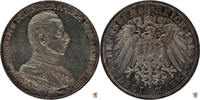 Preussen 3 Mark Wilhelm II. - 25. Regierungsjubiläum -
