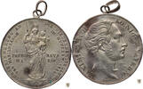 Bayern Doppelgulden Maximilian II. Joseph - Mariensäule -