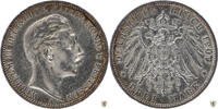 Preussen 3 Mark 1909 A Wilhelm II. sehr schön 25,00 EUR kostenloser Versand