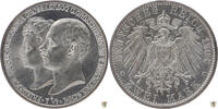 Mecklenburg-Schwerin 2 Mark 1904 A Friedrich Franz IV. - zur Hochzeit de... 130,00 EUR kostenloser Versand
