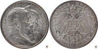 Baden 2 Mark 1906 Friedrich I. - goldene Hochzeit des Großherzogpaares v... 60,00 EUR kostenloser Versand