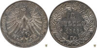 Freie Stadt Frankfurt 2 Gulden 1846 Stadtwappen sehr schön+ 270,00 EUR kostenloser Versand