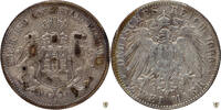 Hansestadt Hamburg 2 Mark 1906 J Stadtwappen schön/sehr schön 30,00 EUR kostenloser Versand