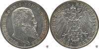 Württemberg 3 Mark 1914 F Wilhelm II. vorzüglich 33,00 EUR kostenloser Versand