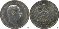 Sachsen 3 Mark 1912 E Friedrich August III. vorzüglich 45,00 EUR kostenloser Versand