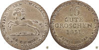 Hannover Wilhelm IV. 16 Gute Groschen 1831 vorzüglich