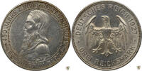 Weimarer Republik 3 Reichsmark 450 Jahre Universität Tübingen -