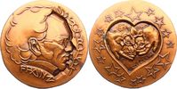Musiker Bronzemedaille Schubert, Franz Peter *1797 Lichtenthal bei Wien, +1828 Wien. -