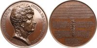 Musiker Bronzemedaille Rouget de L'Isle, Claude Joseph *1760 Lons le Saunier, +1836 Choisy le Roi, Komponist der 'Marseillaise'. -