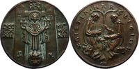 Corvey-Abtei Bronzegussmedaille Konrad von Hochstaden als Tutor 1236-1261.