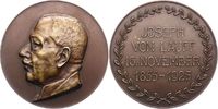 Personenmedaillen Bronzemedaille Lauf, Joseph von *1855 Köln, +1933 Cochem-Sehl, preußischer Offizier und Schriftsteller. -