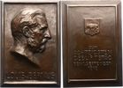 Kunstmedaillen Bronzegussplakette Lobach, Walter -