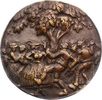 Münchener Medailleure Einseitige Bronzegussmedaille Lommel, Friedrich -