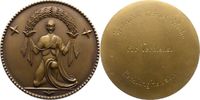 Kunstmedaillen Bronzemedaille ohne Signatur -